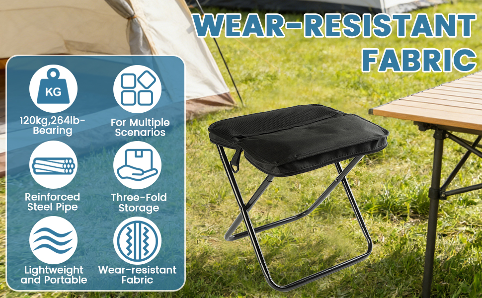 Camping Stool Portable Collapsible Stool Chair pocket chair collapsible stool portable seat