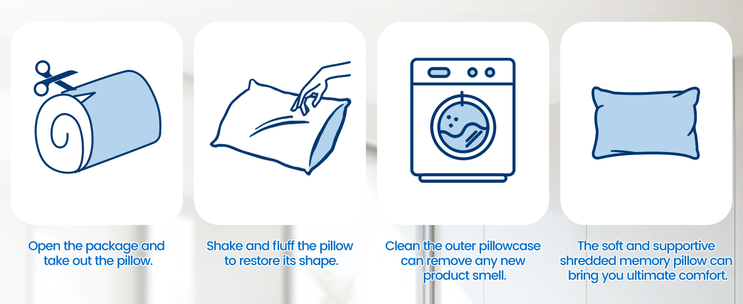 Shredded Memory Pillow