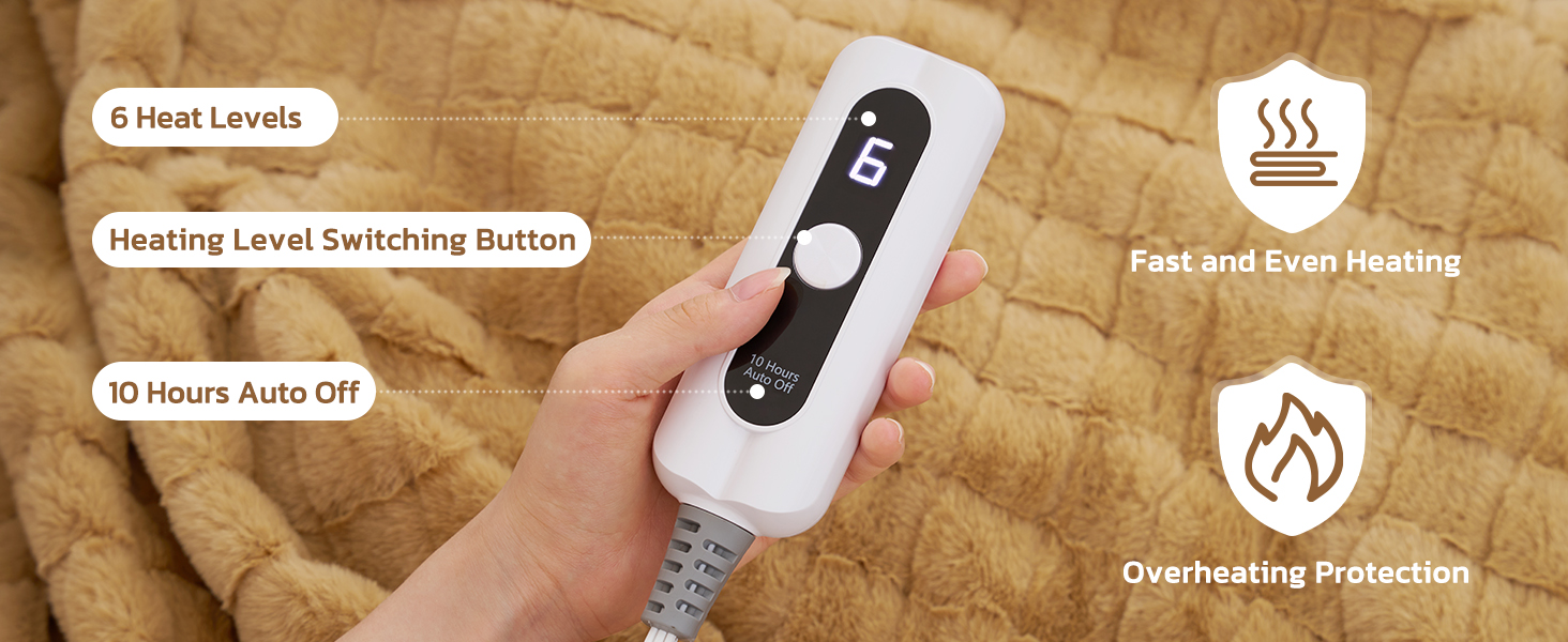 Heated Blanket Full Size