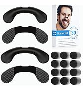 Nasal Strips for Snoring (30 Count, Black), Boost Oxygen Uptake &amp; Sleep Quality, Anti Snore Devic...