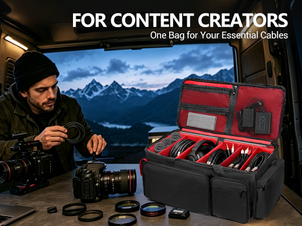 DJ equipment bag