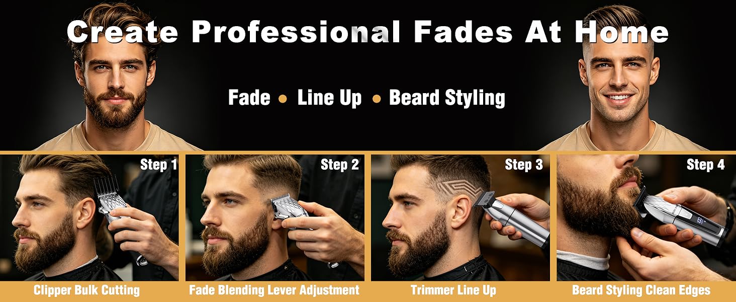 Create Professional Fades At Home