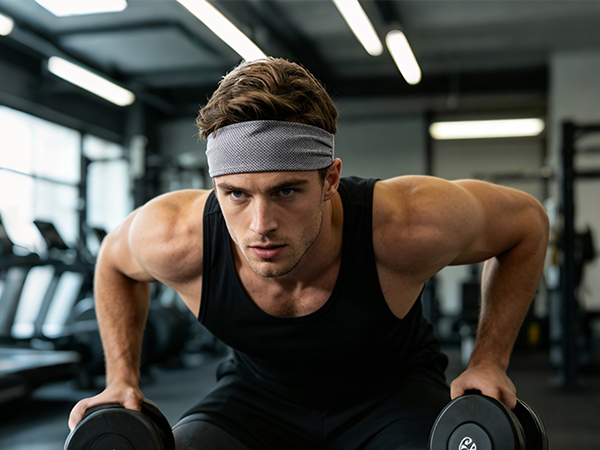 cooling headbands for men headband sweat sweatband running tennis gym headband cooling