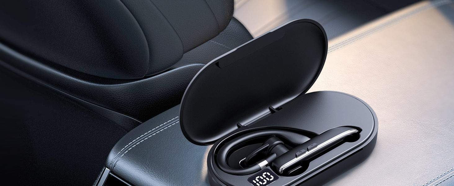 Bluetooth Headset Single Ear Business Earbuds