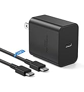 45W Super Fast Charging USB Type C Wall Charger Block for Samsung Galaxy S23 Ultra/S23/S23+/S22 U...