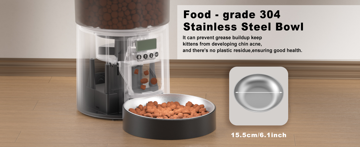 cat food self feeder