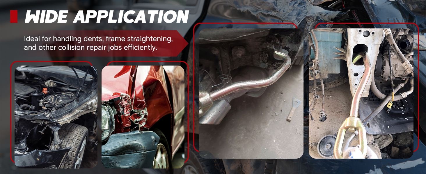 Auto Body Pulling Clamp Car Frame Puller Hook