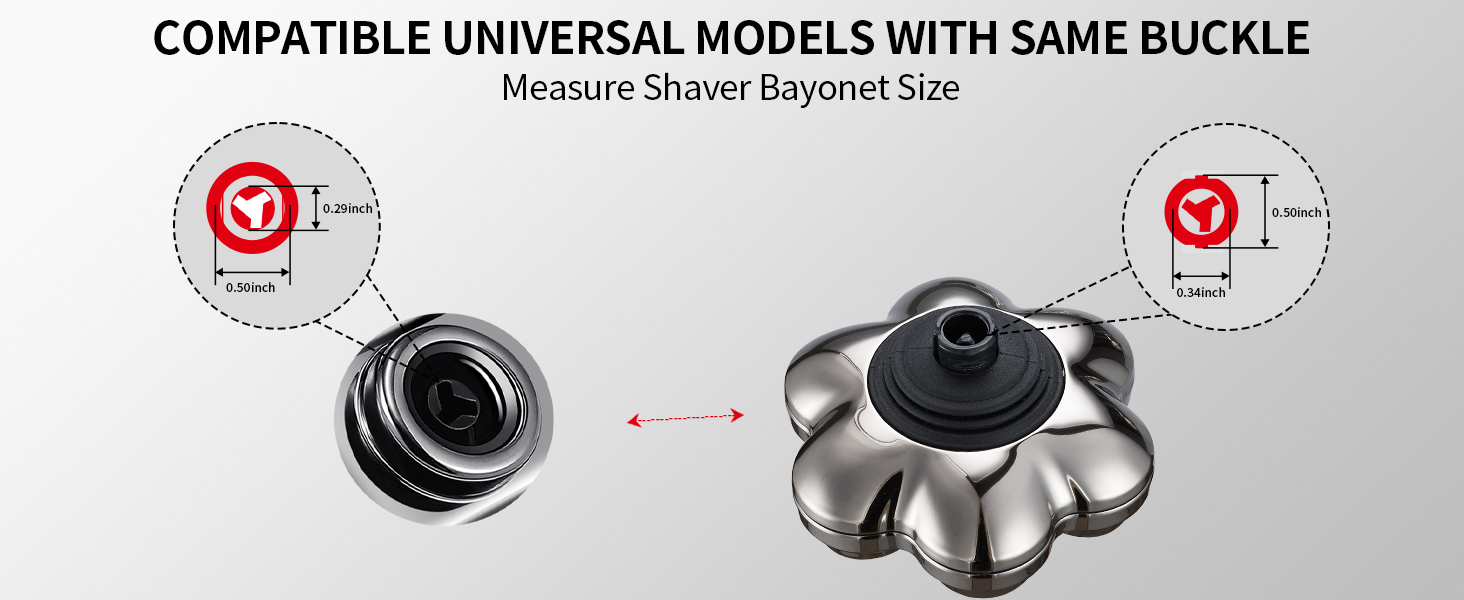 Electric Shaver Replacement Head