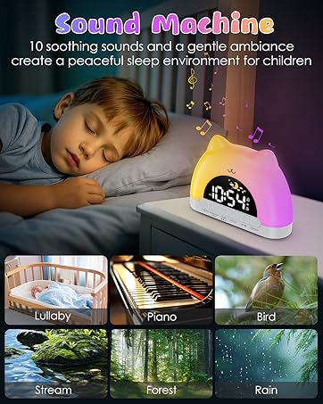 Homiyteck Kids Alarm Clock