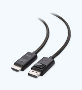 8K DisplayPort 1.4 to HDMI Cable 6ft