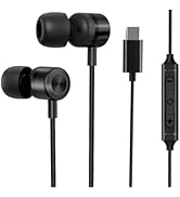 MORMOQUE EP-06 USB Type C Earbuds in-Ear Wired Earphones,Built-in HD Microphone Magnetic Headphon...