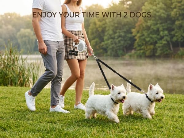 double dog leash