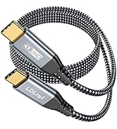 3FT USB C to USB C Cable, USBC Monitor Cable 4K Video Output, 20Gbps Data Transfer, Type C 100W P...