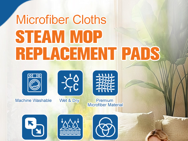 Steam Mop Replacement Pads