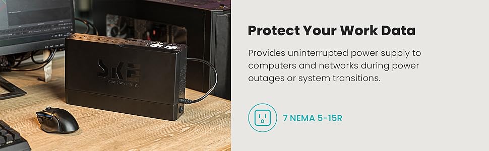 battery backup &amp; surge protector