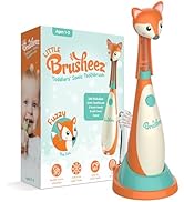 Brusheez Little Toddlers’ Sonic Toothbrush - Safe &amp; Gentle Toothbrush for Ages 1-3 with Built-in,...