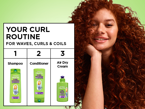 Curl Routine: Shampoo, Conditioner and Air Dry Cream