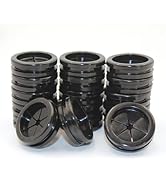 EASYEAH 1 Inch Rubber Grommets for Wiring, 1"(25mm) Drill Hole 7/8"(22mm) ID Automotive Cable Hol...