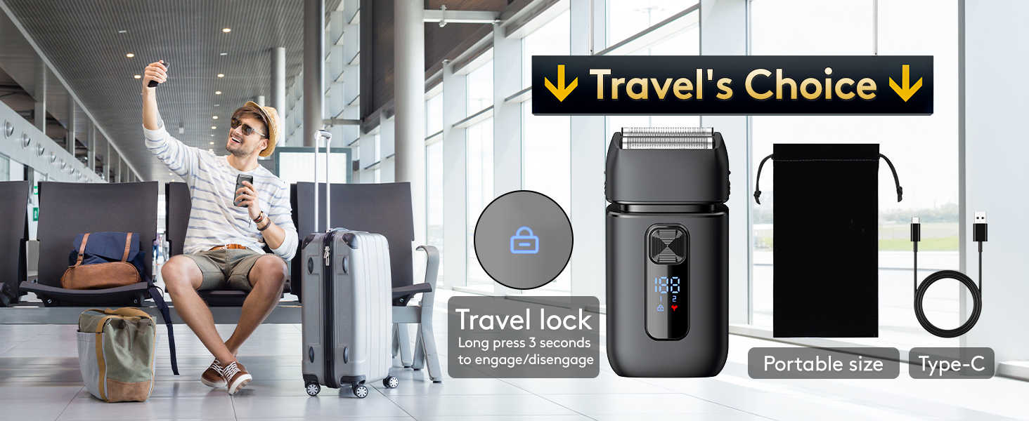 rechargeable shavers for men electric