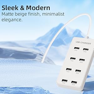 usb charger block multiple ports