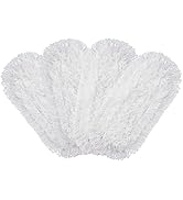 CLEANHOME Microfiber Mop Pads 4 Pieces for Floor Cleaning,Fit CLEANHOME Dust Mop: B09PBPGSJ3, Ful...