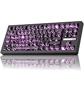 ZORNHER ZH870 Wireless Mechanical Gaming Keyboard,80% Black Custom Creamy Sound Keyboard with Spi...