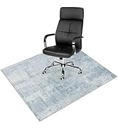 Anidaroel Office Chair Mat for Hardwood Floor &amp; Tile, 48"x60" Desk Chair Mat for Hard Floors, Und...