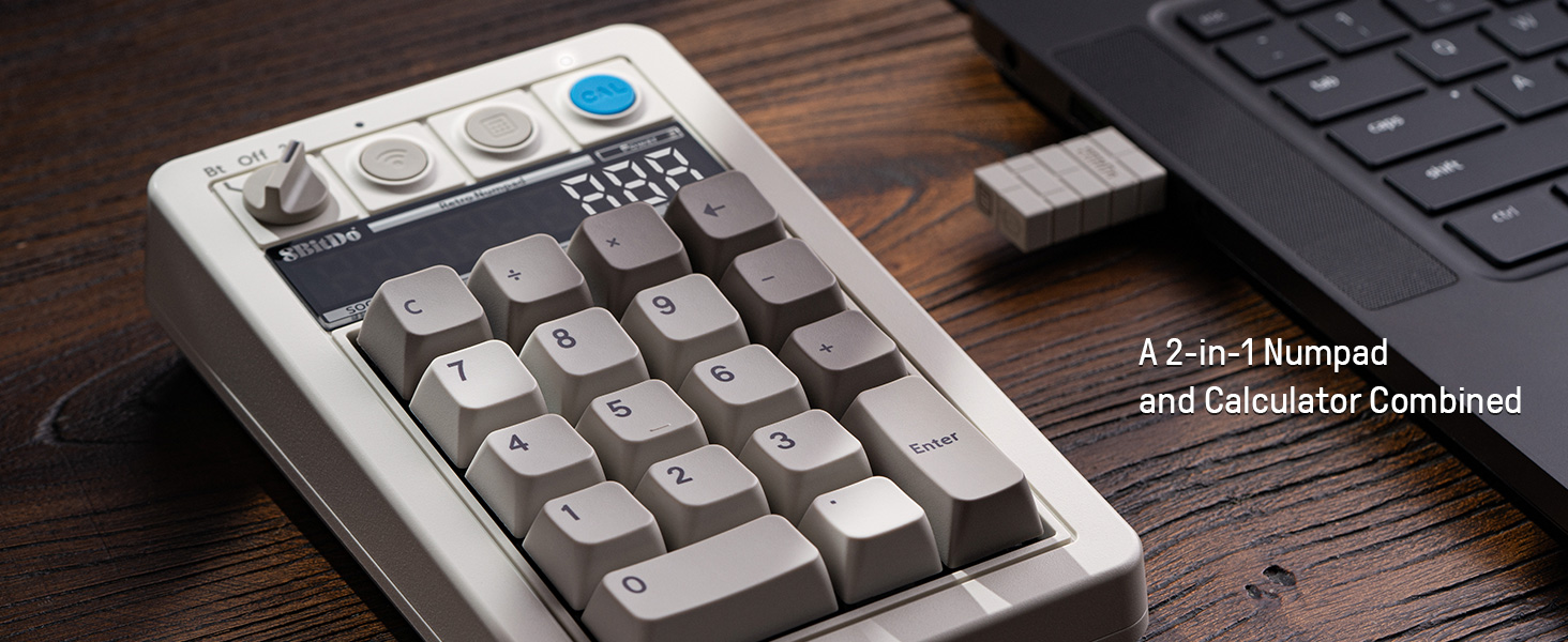 Retro 18 Mechanical Numpad for Windows and Android 