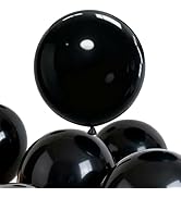 35 Pack Black Balloons 36 Inch Black Latex Party Large Balloon Bulk for Various Party Events Deco...
