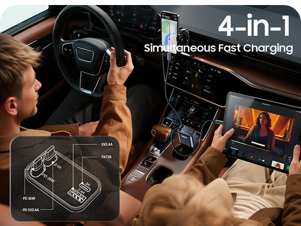 Retractable Car Charger