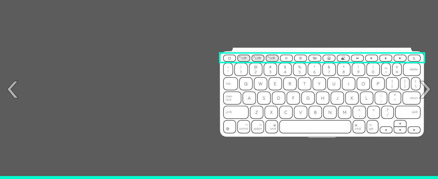 Keys-To-Go 2 Portable Wireless iPad Keyboard With Built-in Cover for iPad, iPhone, Mac, and Apple TV