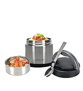 Insulated Food Jar for Adult - 24.6 Oz, Thermo for Hot Food, Soup Thermo, Insulated Food Containe...
