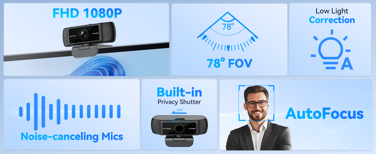 usb 1080p monitor mac external video wireless logitech gaming webcams c920 face zoom n60