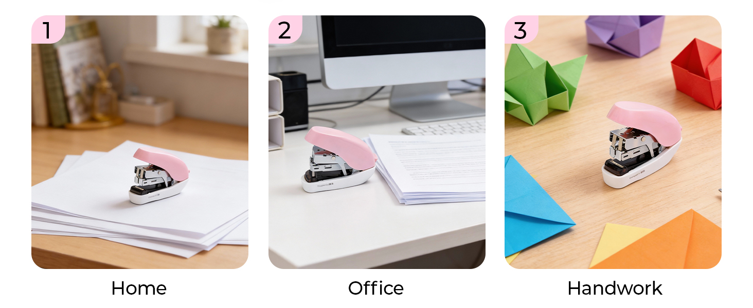 stapler pink