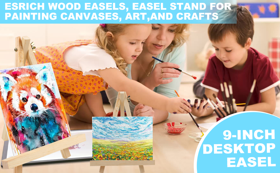 Wooden easel