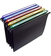 Ultimate Office MagniFile Hanging File Folders V Base Letter Size with 11 inch Magnified Indexes ...