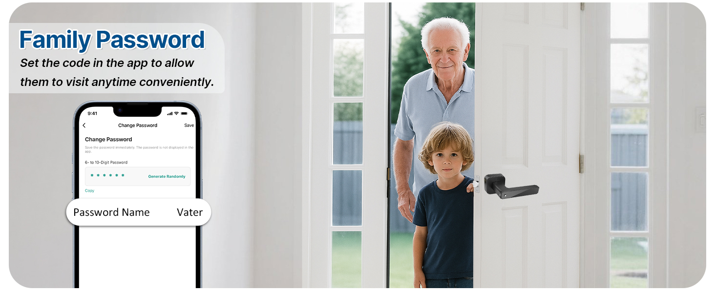fingerprint door handle