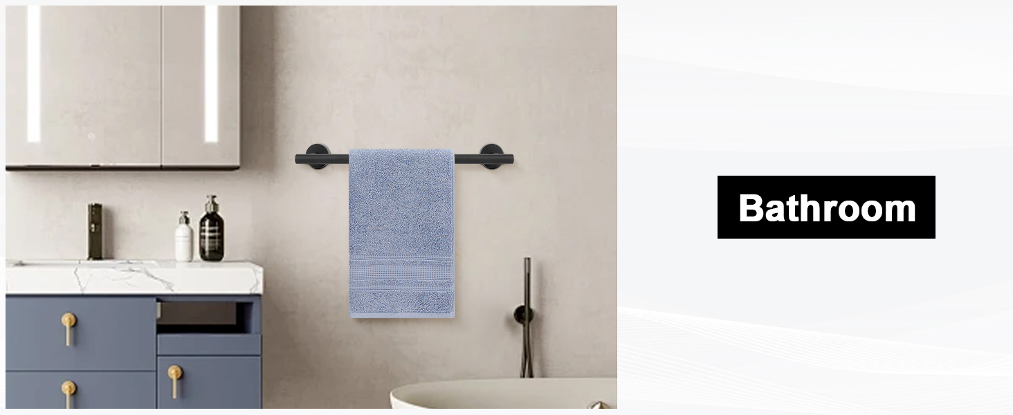 Heavy Duty Towel Holder Wall Mounted