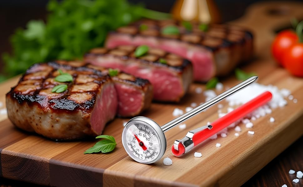 Silver Meat Thermometer