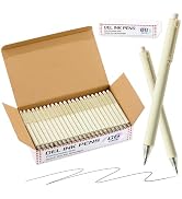 RIANCY 66 Pack Retractable Black Ballpoint Pens Bulk, 0.5mm Fine Point Click Pens, No Bleed No Sm...