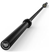 7FT Olympic Barbell 45 lb Barbell 2 INCH 1000lbs/1500lbs Capacity Olympic Bar with Moderate Knurl...