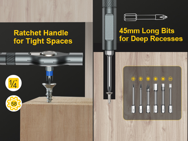 multi bit magnetic screwdriver set