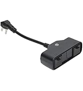 Lunabode LED Outdoor Smart WiFi Plug, Heavy Duty Wi-Fi Timer, Wireless Remote Control, Compatible...