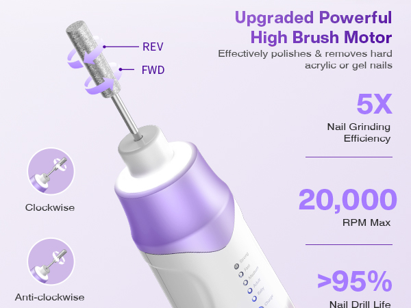 baby nail filer electric efile nail drill