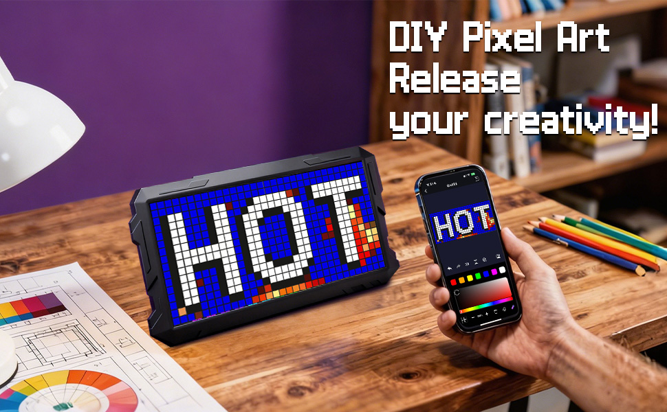 24x48 Smart Bluetooth Pixel Display