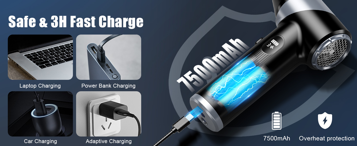 Safe &amp;amp;amp; 3H Fast charge