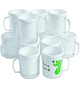 Colorations Design Your Own Mugs, Great Craft Project for Kids, Create a Keepsake, 12 Mugs, Ideal...