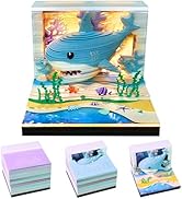 3D Time Piece Calendar, 2026 Desk Calendar With LED Light, 3d Tree Memo Pad Creative Desk Calenda...