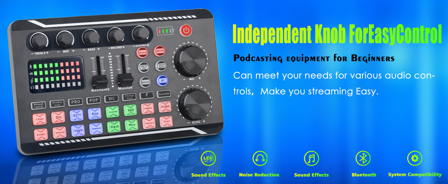 Professional Live Sound Card,
