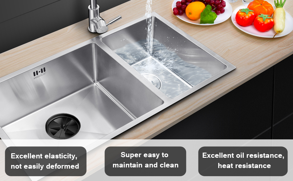 Garbage Disposal Splash Guard Collar Sink Baffle 0003